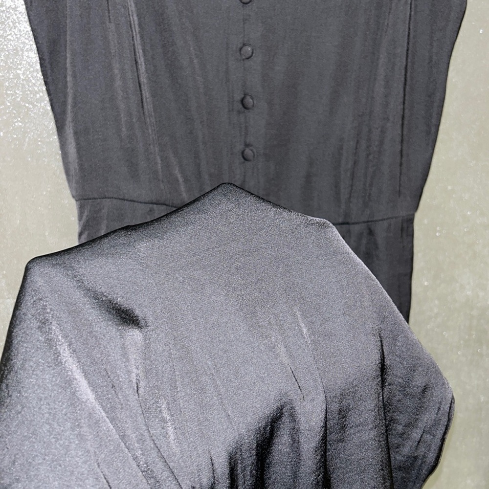 🇺🇸Firm Price🇺🇸Vince Camuto Stain Daytime V neck Midi dress - Picture 13 of 15